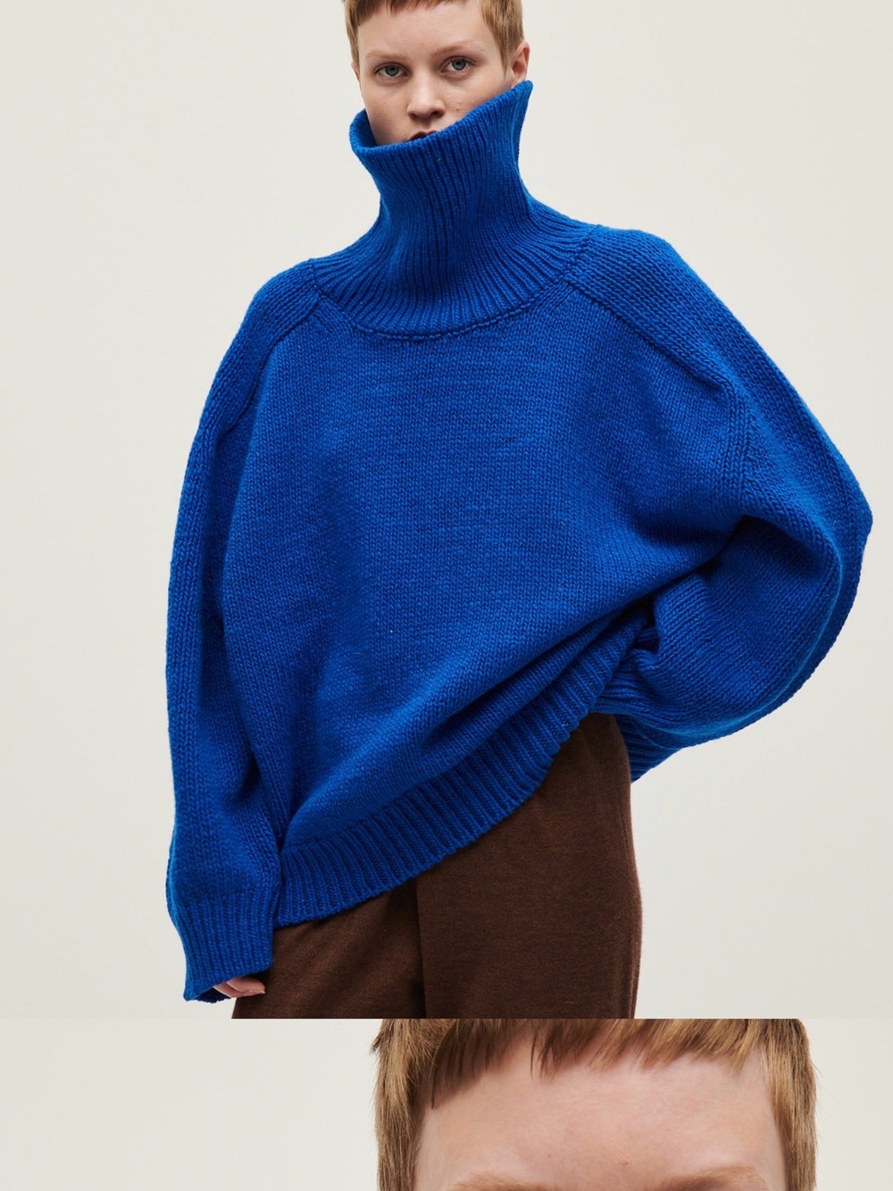 Babaa turtleneck no67 in Winterskies